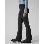 Athleta Delancey Flare Pants Small Tall Black NEW Athletic Athleisure Casual Photo 2