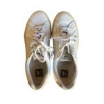 VEJA  Women’s Leather Low Top Lace Up Sneakers White size 10 US size 41 EUR Photo 2