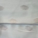 Shannon Ford White With Blush Pink Spots Sleeveless Blouse Tie Neck Size 1X Photo 2