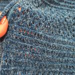 Lane Bryant Women's plus 18/20 2X SOFT Aqua Metallic Cardigan Sweater Photo 3