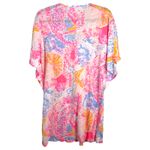 Lilly Pulitzer  Balleta Linen Coverup Paradise Pink Bohemian Beach Pool Resort XS Photo 8