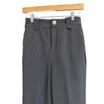 Vilagallo Pantalon uma crep black pants size S‎ Photo 1