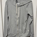 Vuori  Heather Gray Zip-Up Hoodie Photo 0