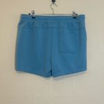 Mondetta  Women’s Midweight Ribbed Scuba‎ Shorts Adriatic Blue Size XL Photo 4
