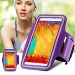 iPhone/Galaxy Sport Gym Exercise Armband Purple Photo 5