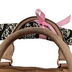 Michael Kors  Signature Pink Rose Librarian Gold Bag Photo 8