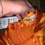 ZARA  Woman Collection Orange
Jacquard Halter boho Dress NWT party resort 189$ Photo 9