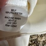 Amanda Uprichard ‎ White Wrap Sleeveless Peplum Top Size P Photo 5