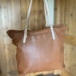 Michael Kors Leather Zip Top Travel Tote Bag Photo 1