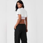 Alo Yoga NWT  Made You Look Cropped Short Sleeve Tee Photo 1