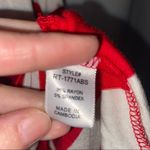 Zenana Outfitters Striped Short Sleeve Top Medium Photo 7