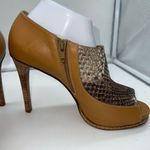 Derek Lam  Snakeskin Peep Toe Shoe Photo 1