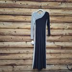 XScape Caviar Crystal Embellished Jersey Gown Dress Photo 8