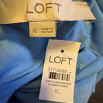 Loft  Women’s XL Soft Blue Turtleneck Sweater Long Sleeve Pullover NWT Light Photo 2