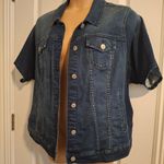 Torrid  Sz 4 Denim Short Sleeve Jacket Photo 1