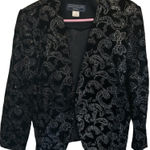 Norton Mcnaughton ‎ Petites Jacket black sequence Photo 0