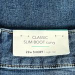 Maurice's  classic slim boot, curvy high-rise jeans size 22W short Photo 7