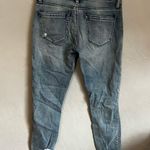 BLANK NYC The Reade Crop Distressed Released Raw Hem Denim Jeans Photo 6
