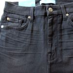 7 For All Mankind NWT High Waist Ankle Skinny in Evening Grey b(air) Jeans 25 Photo 2