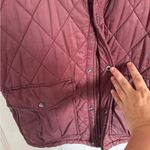 Banana Republic  burgundy purple quilted vest size large Photo 4