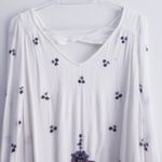 Free People Oxford Embroidered Shift Mini Dress Photo 2