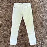 Paige Skyline Ankle White Jeans Photo 1