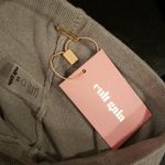 Cult Gaia ππ Shauna Knit Pant ~ Ultra High Rise Flared Leg Granite XS NWT Photo 14