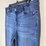 J.Jill Women's Size 14 Authentic Fit Slim Ankle Casual Stretch Denim Blue Jeans Photo 7