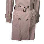 Cinzia Rocca Icons Belted Trench Coat Women’s Size 4 Tan Double Breasted Brown Photo 3