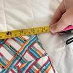 Adidas Womens Size 0 Golf Tennis Athletic Skirt Skort Pockets White Geometric Photo 4