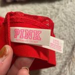 PINK - Victoria's Secret NWT Pink by Victoria’s Secret Red Lace Bralette SZ L Halter A-C Cup Photo 3