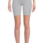 Derek Heart Biker Shorts Size Small Juniors Gray Womens NWOT Photo 1