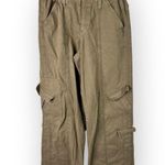 Urban Outfitters BDG size Medium Y2K Cargo Utility Pants Wide Leg Khaki Photo 0