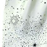 Victoria's Secret Victoria’s Secret Satin Sleep Romper Nightie Misty Jade Starry Night Size Medium Photo 12