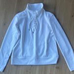 FILA White Quarter-Zip Pullover Photo 0