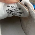 ASOS  Design‎ Women's Lace Up Embroidered Platform Canvas Sneaker Shoes Pale Pink Photo 5