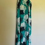 Ann Taylor LOFT Blue Floral Maxi Dress Photo 0