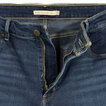 Levi's Levi’s 721 SZ 33 High-Rise Skinny Ankle Jeans Stretch Zip-Fly Dark Wash Womens Photo 2