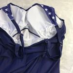 Unbranded Women's American Flag One Piece Bathing Suit, Patriotic Shirt XL New Red Photo 7