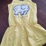 Ivory Ella  yellow romper size small women's also fits girls size 14-16 Photo 0