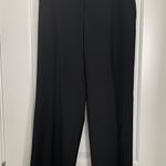Ann Taylor LOFT Laura Wide Leg Black Dress Photo 0