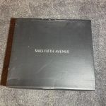 Saks 5th Avenue $200 Saks Fifth Avenue Hallie Black Grainy Leather Ankle Boots With Box ( 7.5 ) Photo 5