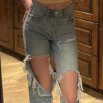 Aeropostale Aero Light Wash Ripped Jeans Photo 0