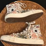 Converse  High-Tops with Multicolor paisley Floral Pattern Photo 0