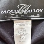 Vintage Beaded Velour Square Neck Knee Length Sleeveless Evening Dress Size L Size L Photo 7