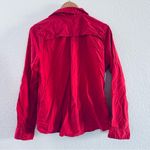 REI Button Up Hiking Outdoors Shirt Size Medium Red Photo 1