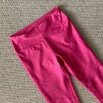 Outdoor Voices  7/8 Warmup Leggings Flamingo Pink Small Textured Compression VEUC Photo 2