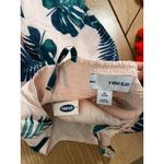 Old Navy New Women’s Tropical Print Lined Dress Color Light Pink Green Leaf XsP Photo 4