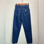 Guess Vintage 90s Logo High Rise Straight Leg Mom Jeans Style 1050RG Size 29 Photo 4