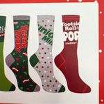 Tootsie Roll Pop Crew Socks Womens Gift Set Candy Dots Junior Mints Sugar Daddy Red Photo 5